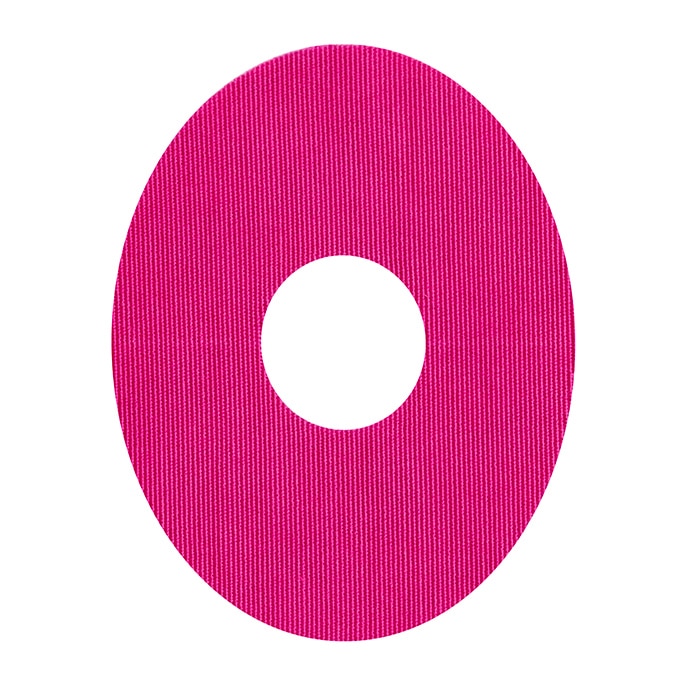 Pink StayPut™ Oval Patch